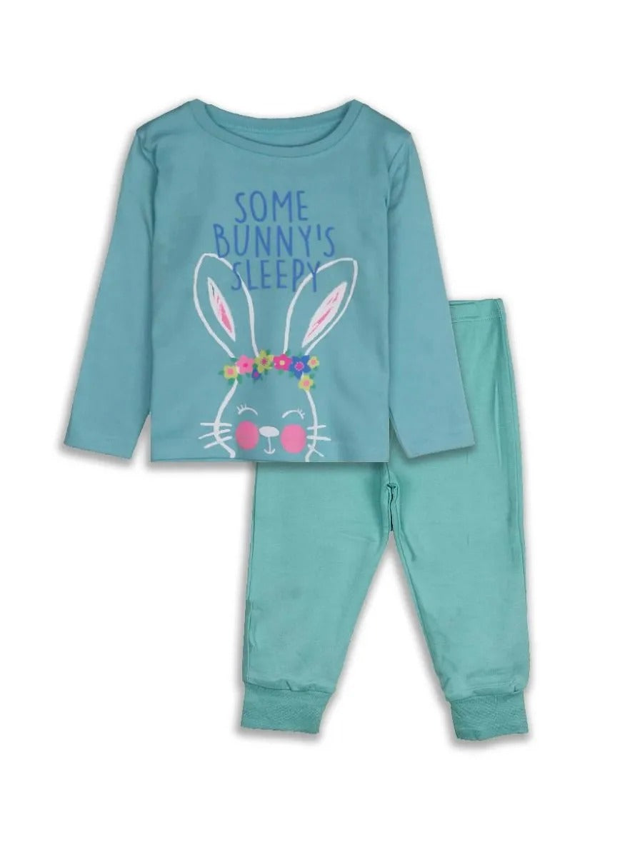 Girls Printed Pyjama Set