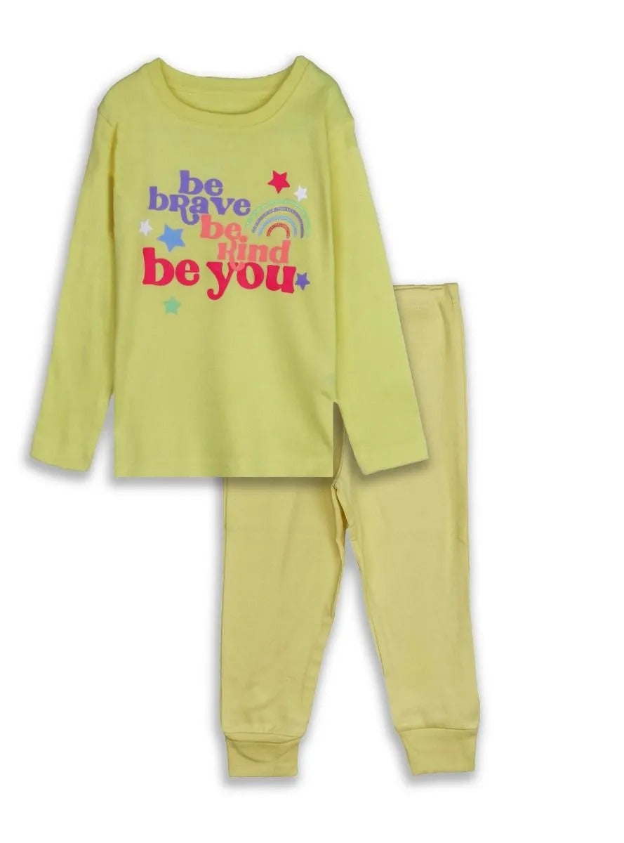 Girls Printed Pyjama Set