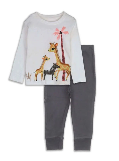 Girls Printed Pyjama Set