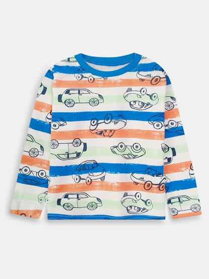 Boys Printed Pyjama Set
