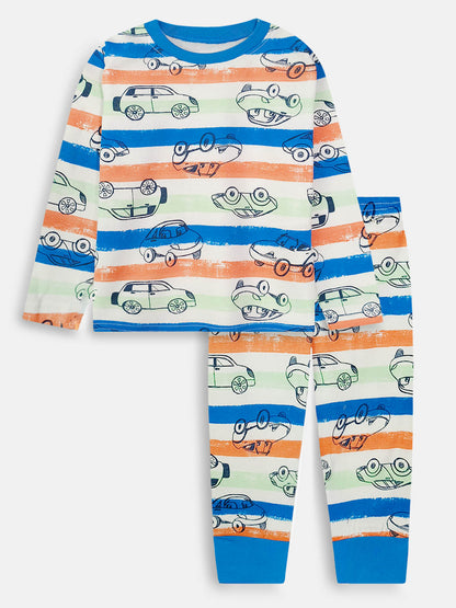 Boys Printed Pyjama Set