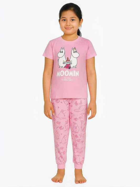 Girls Printed Pyjama Sets
