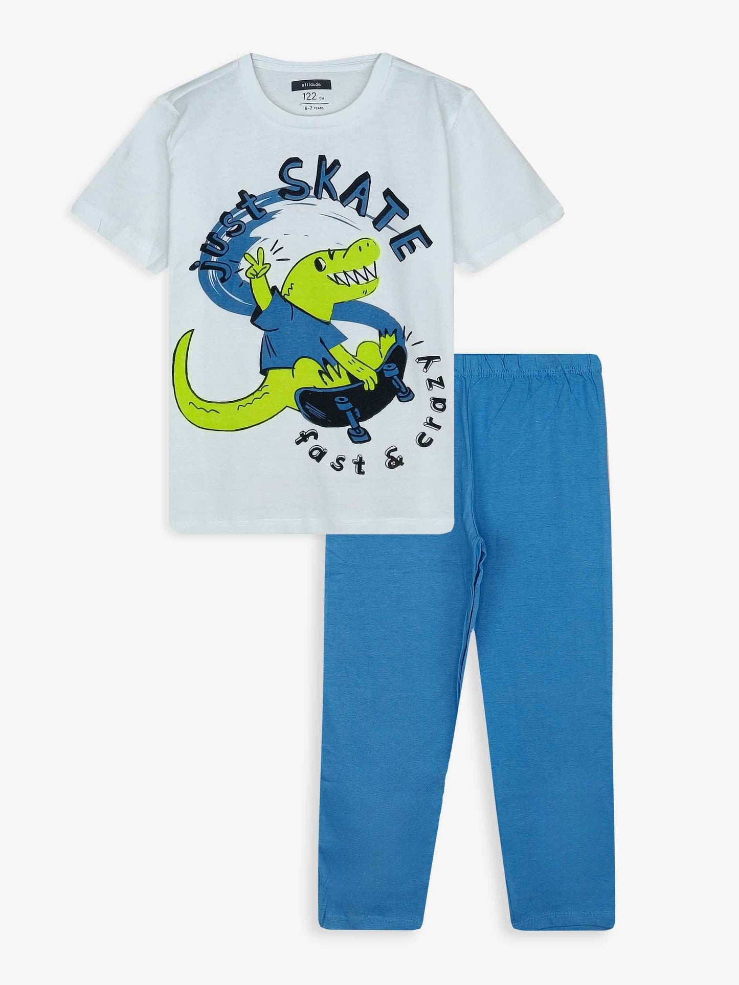 Boys Printed Pyjama Set