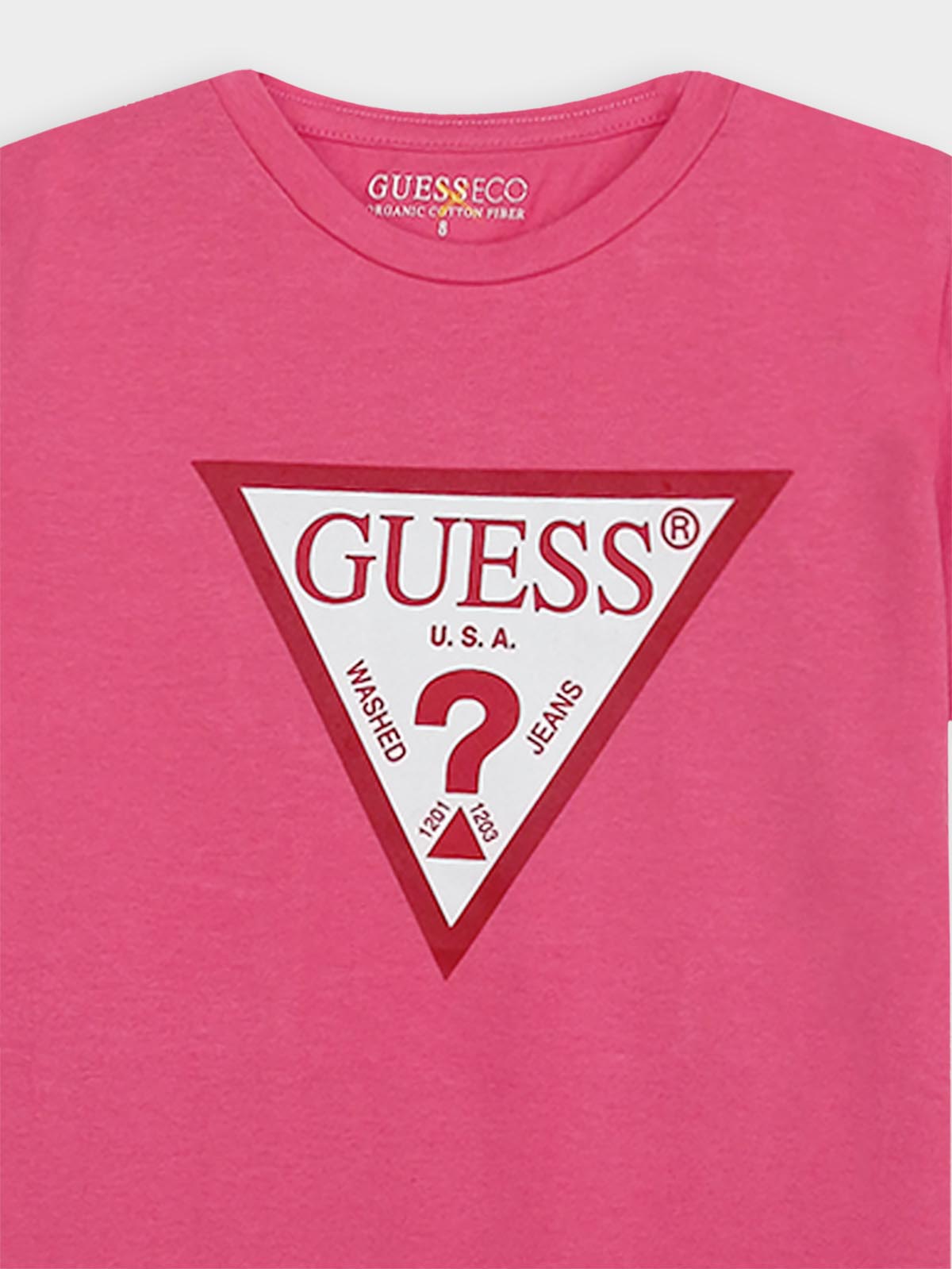 Girls Printed Coral T-Shirt