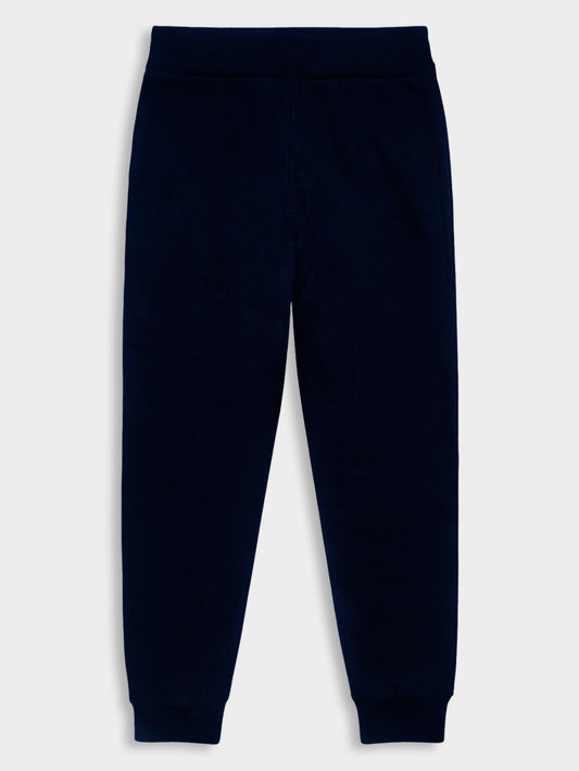 Boys Fleece Navy Jogger