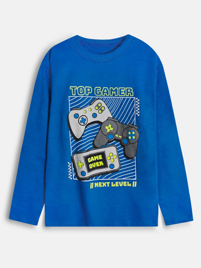 Boys Printed Pyjama Set