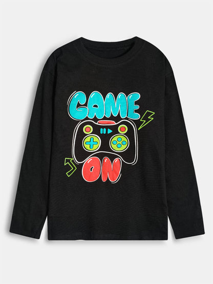 Boys Printed Pyjama Set