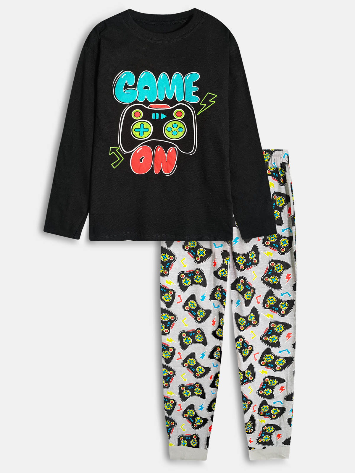 Boys Printed Pyjama Set