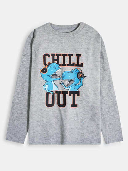 Boys Printed Pyjama Set