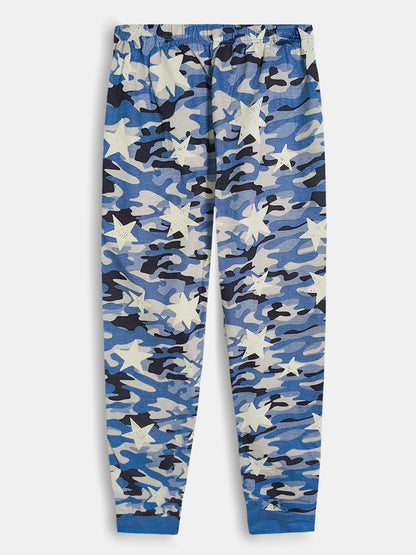 Boys Camo Printed Pyjama Set
