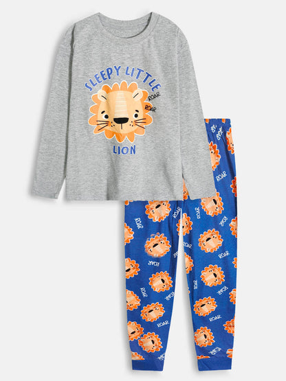 Boys Printed Pyjama Set
