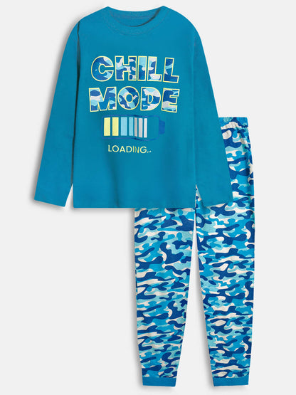 Boys Printed Pyjama Set