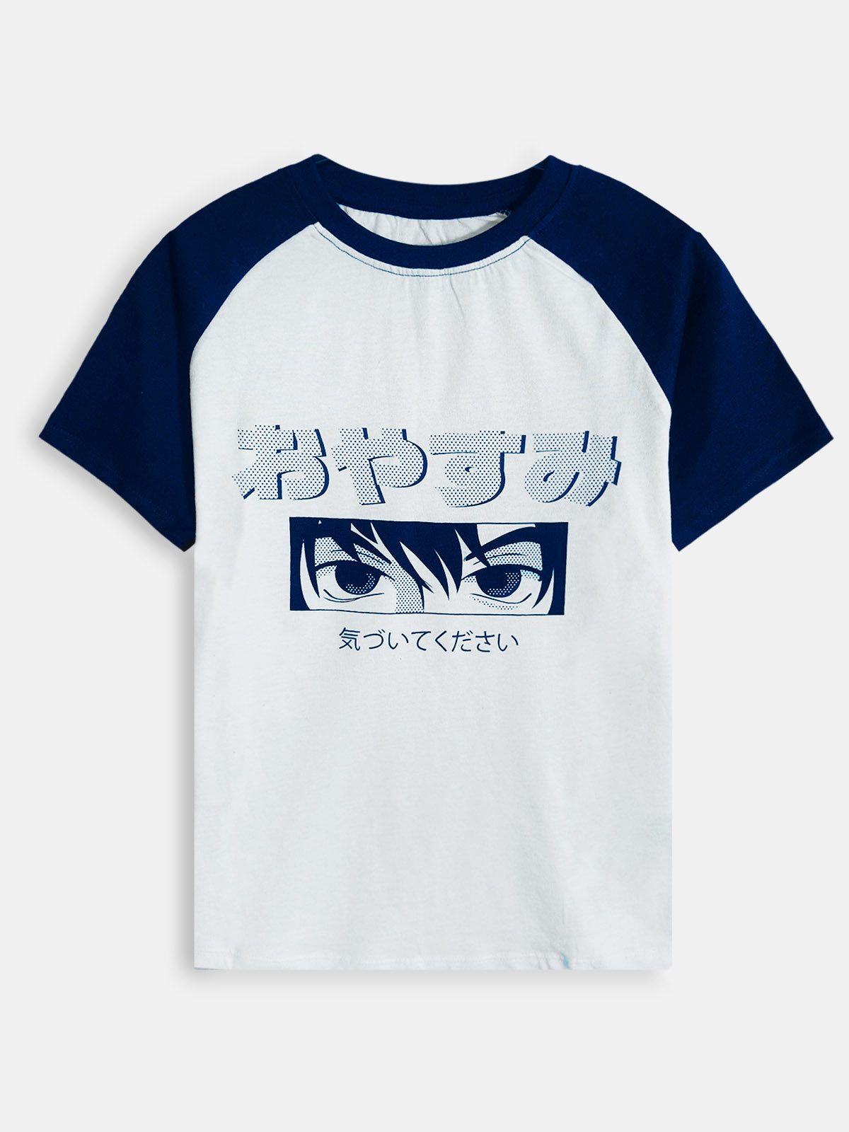Boys Anime Printed Shorty Set