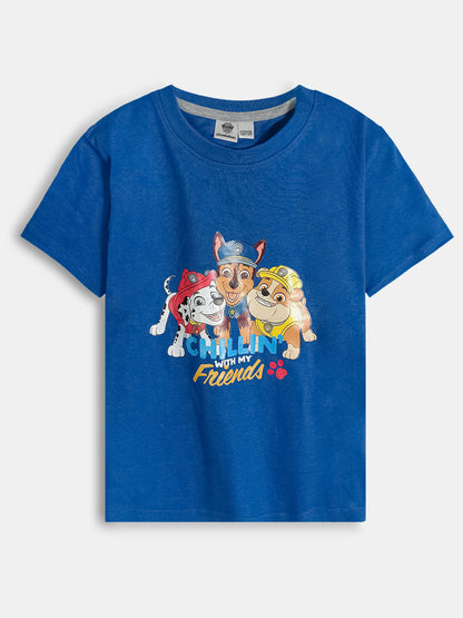 Boys Paw Patrol Print Shorts Set