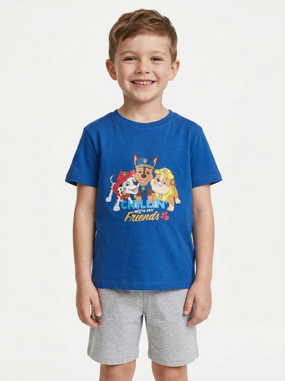 Boys Paw Patrol Print Shorts Set