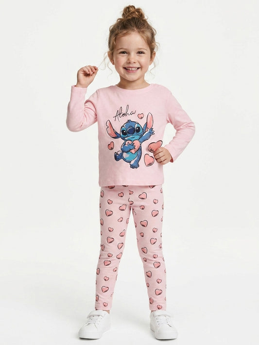 Girls Printed Pyjama Sets
