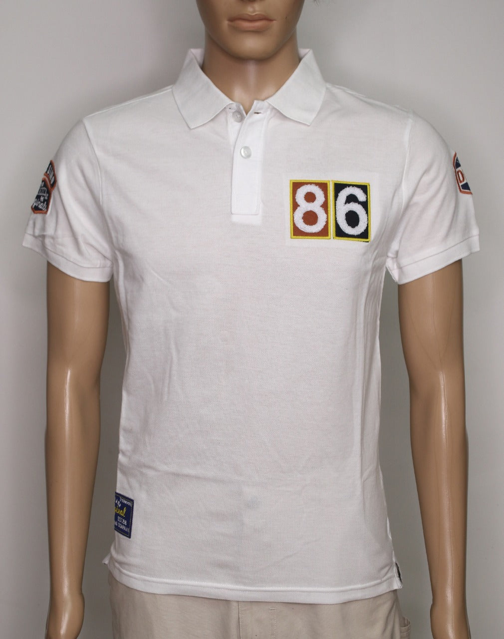 Mens Polo Shirt With Applique