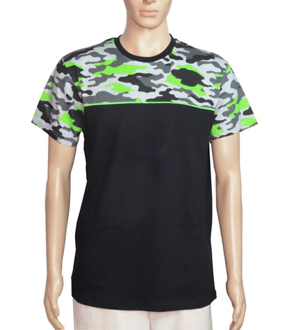 Mens Camo Printed T Shirt