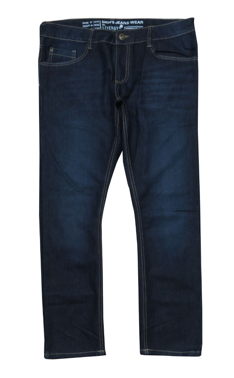 Mens Denim Jeans Denim Navy