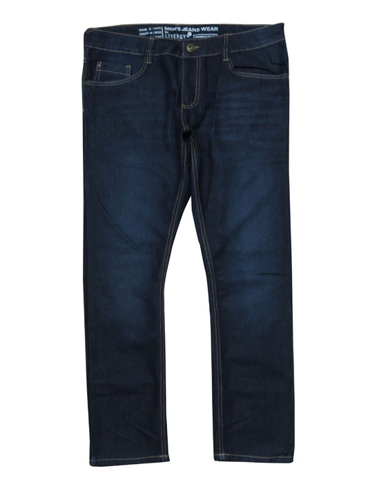 Mens Denim Jeans Denim Navy