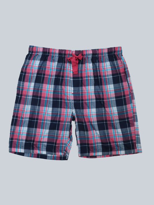 Mens Checked Woven Shorts