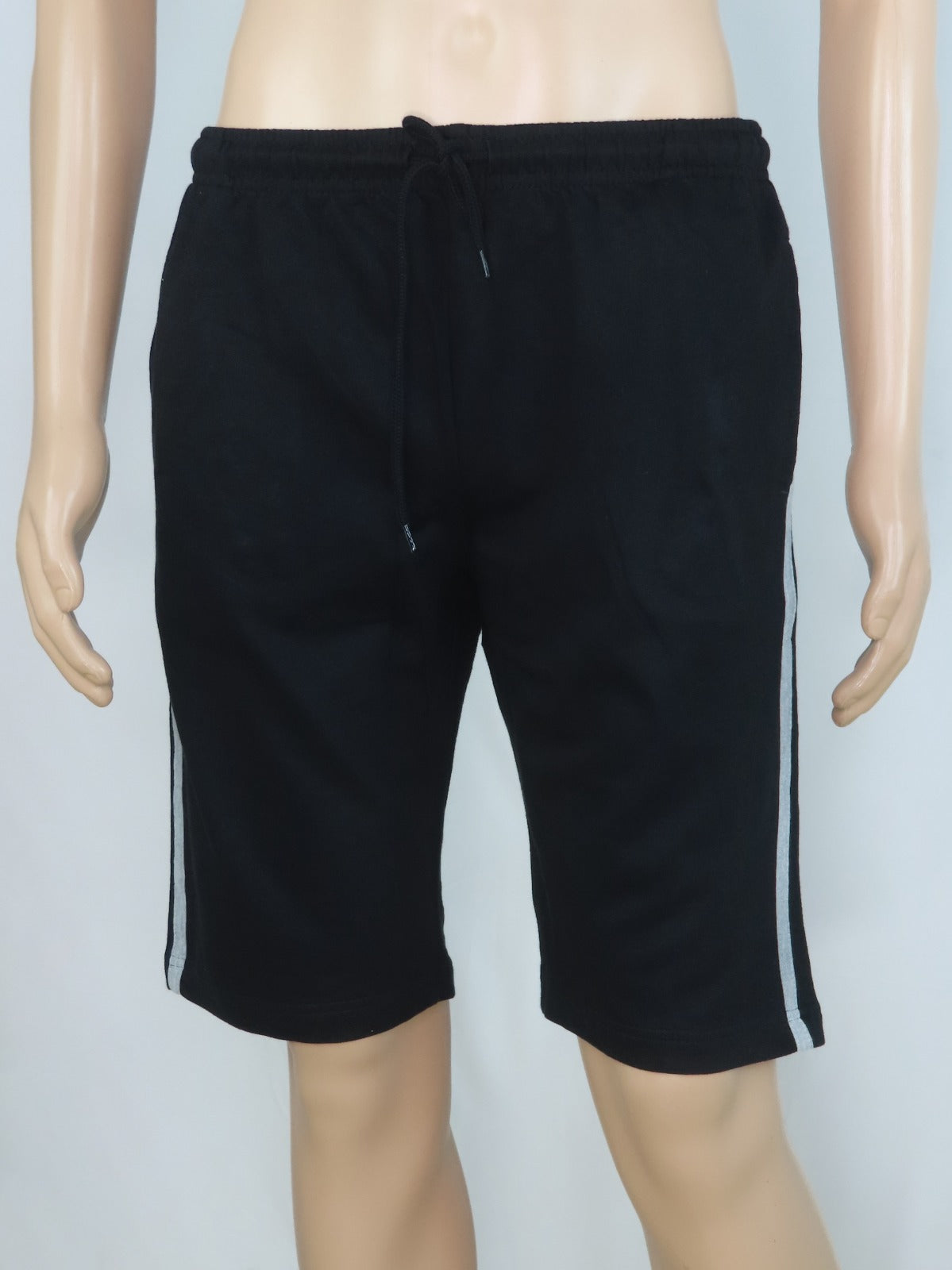 Mens French Terry Shorts Black