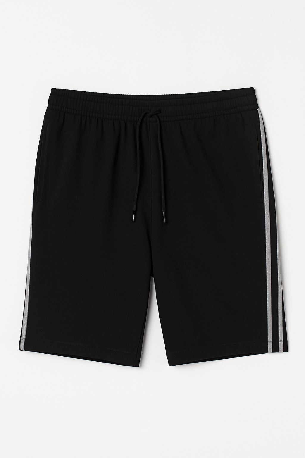 Mens French Terry Shorts Black