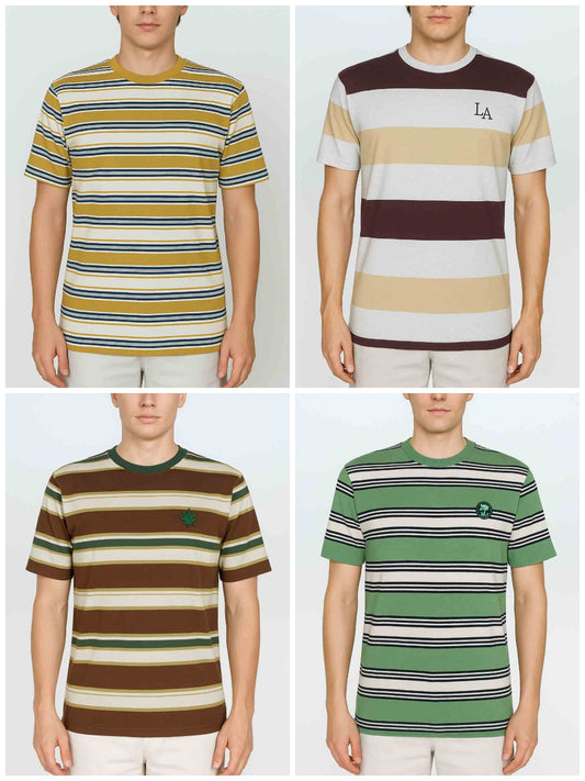 Mens Striped T Shirts