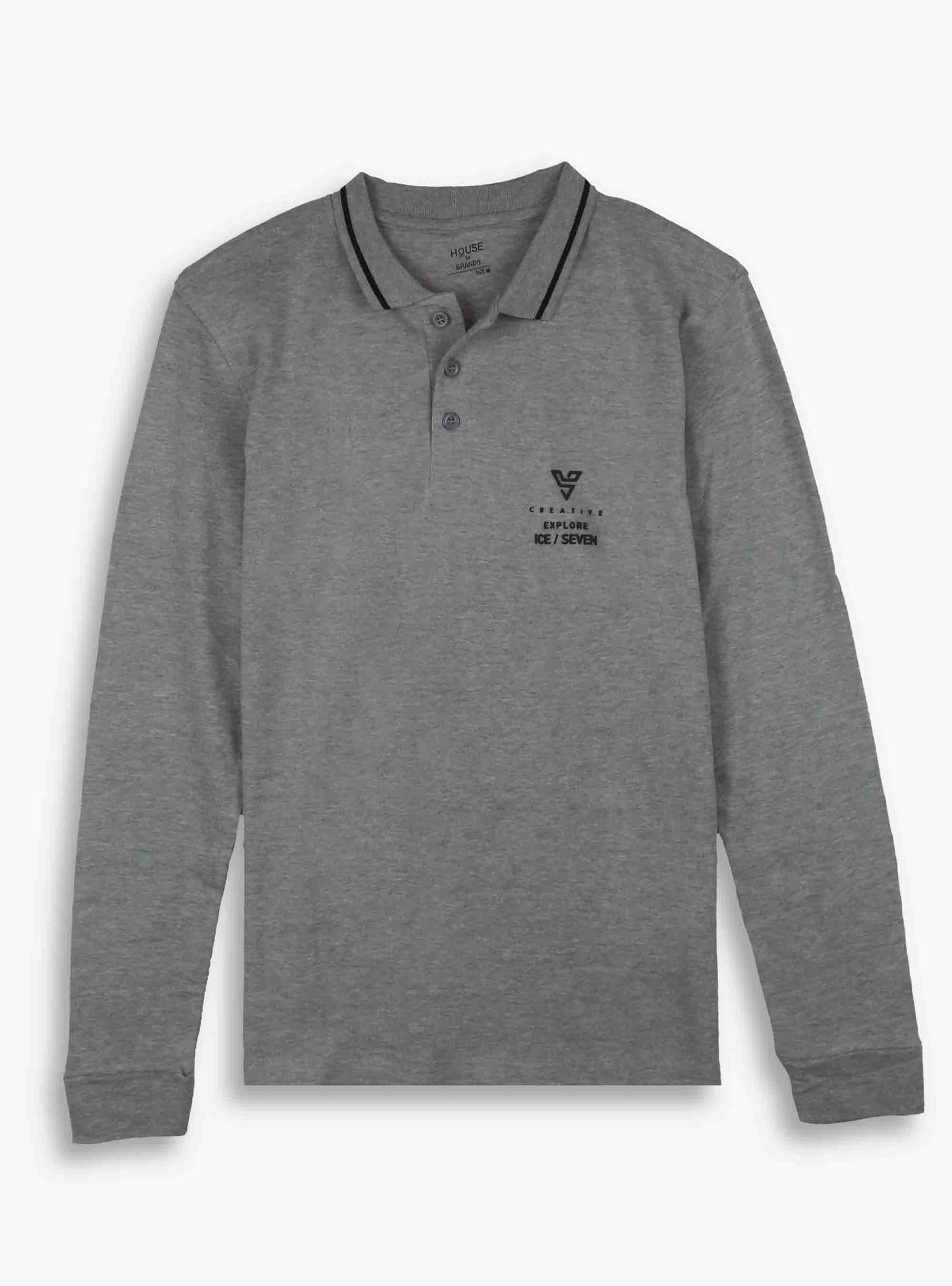 Mens Long Sleeve Mixed Polos