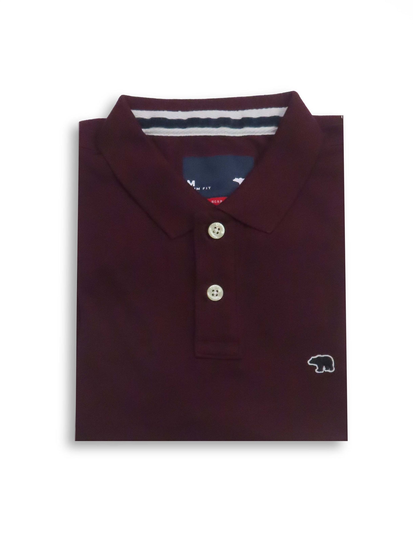 Mens Maroon Polo