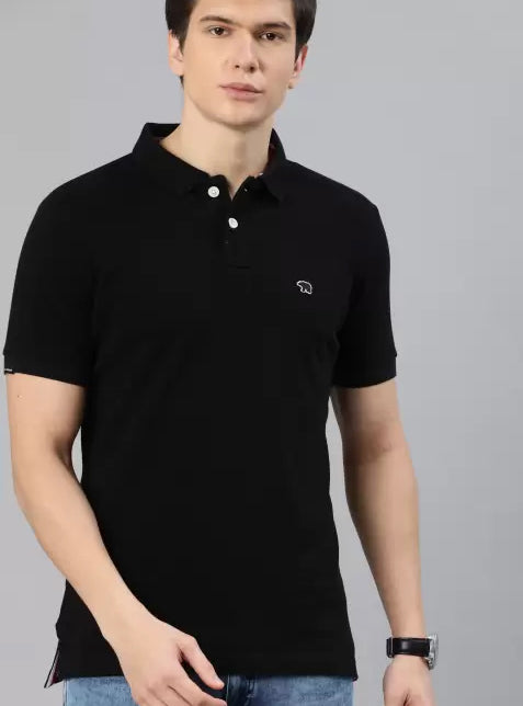 Mens Black Polo