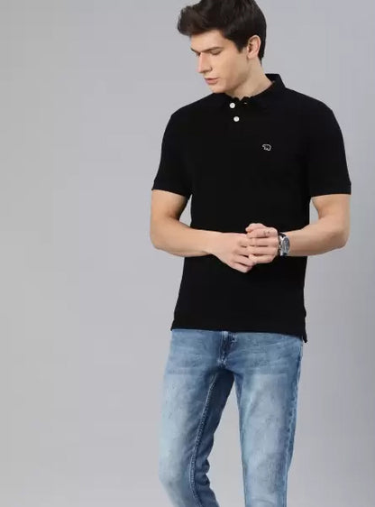 Mens Black Polo