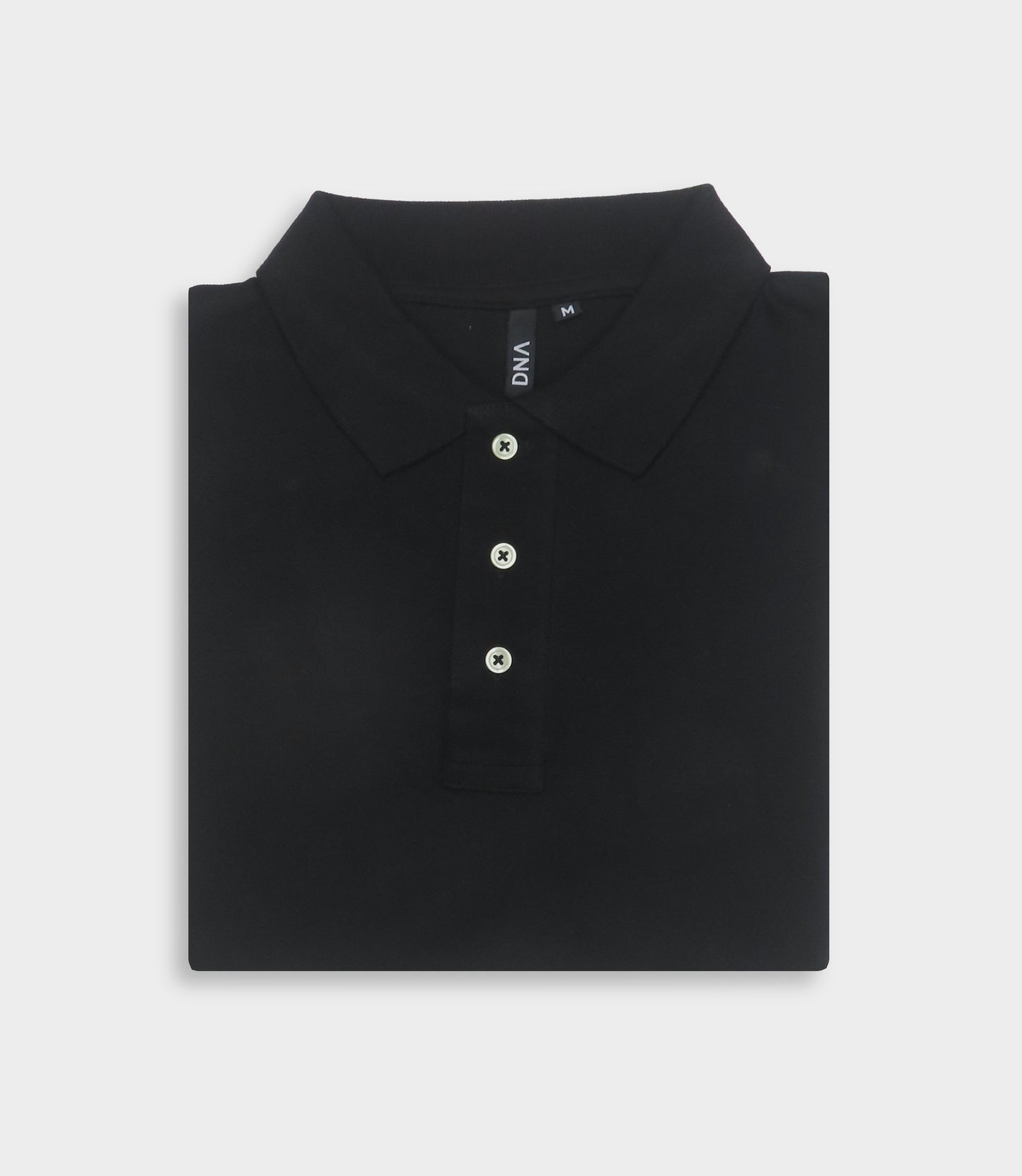 Mens Short Sleeve Black Polo