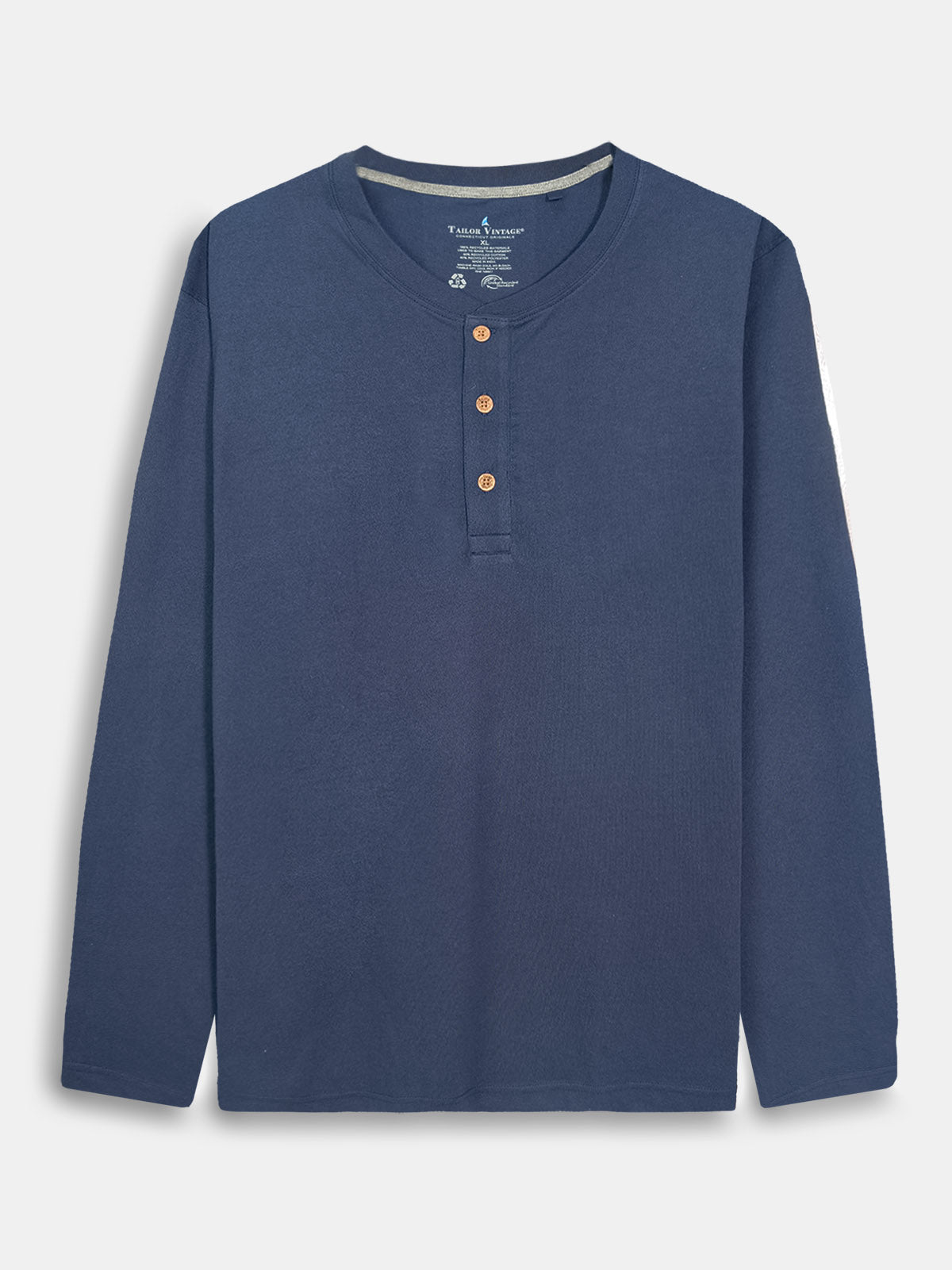 Mens Winter Pyjama Set Navy-Maroon
