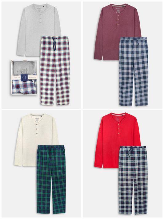 Mens Winter Pyjama Set