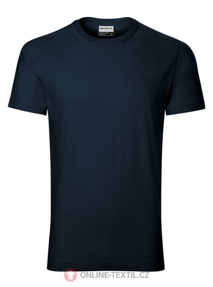 Mens Crew Neck T Shirt Blue