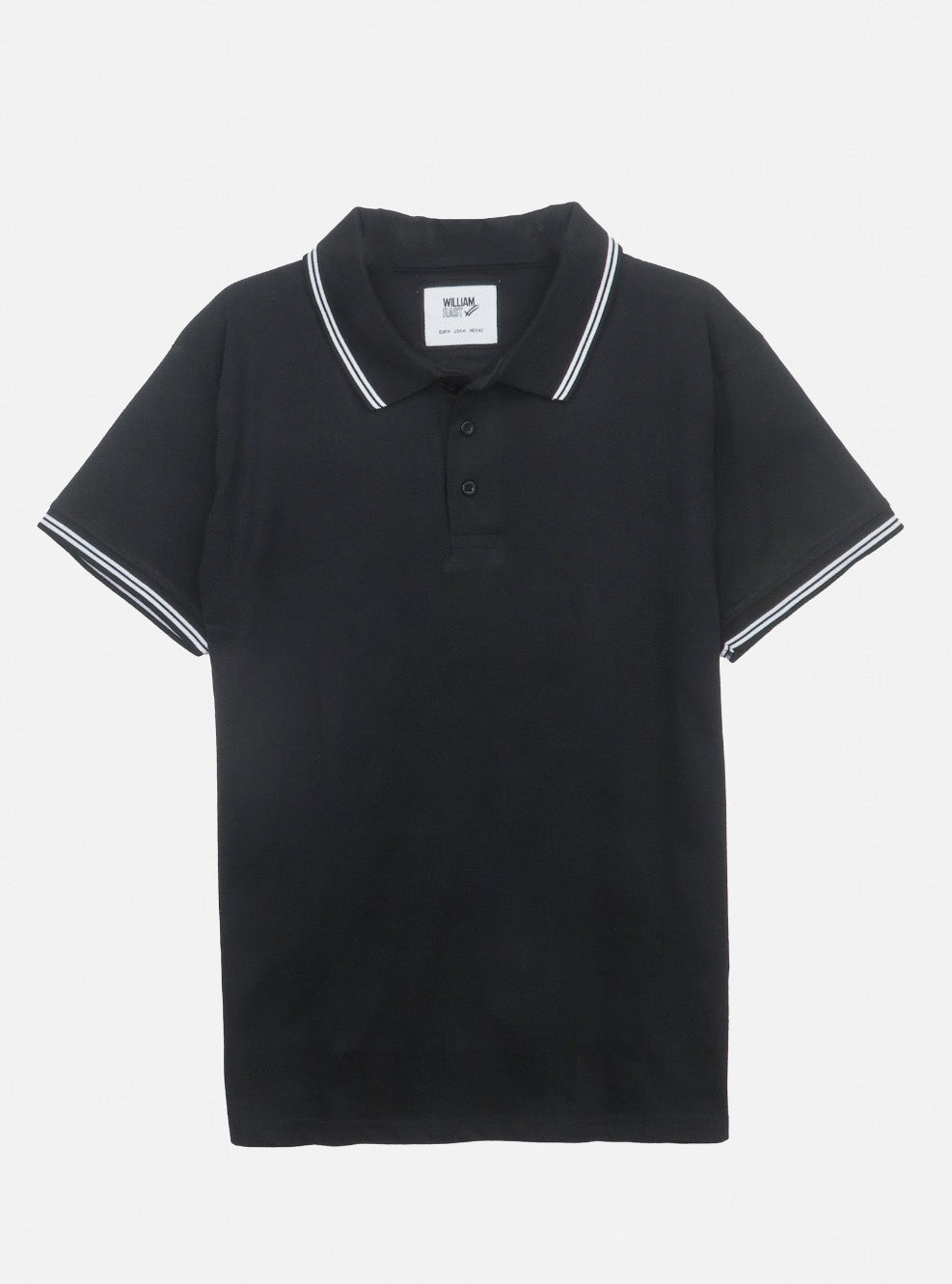 Mens Polo T Shirt Black