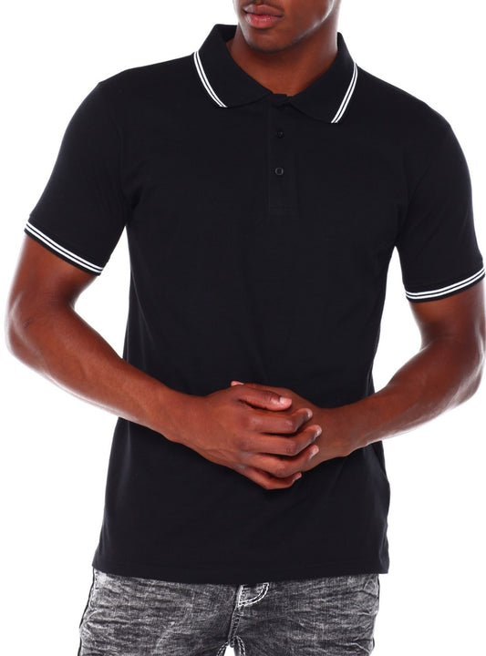 Mens Polo T Shirt Black