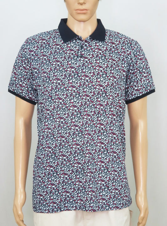 Mens Printed Polo