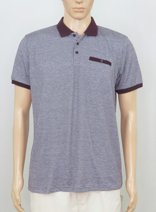 Mens Printed Polo