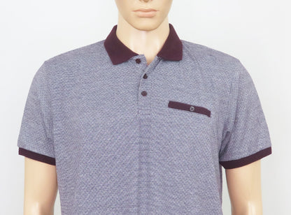 Mens Printed Polo