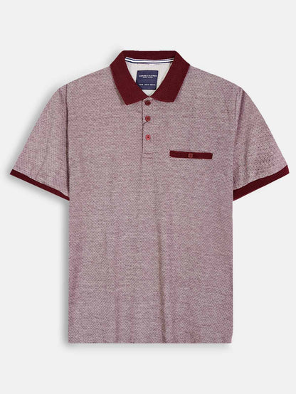 Mens Printed Polo