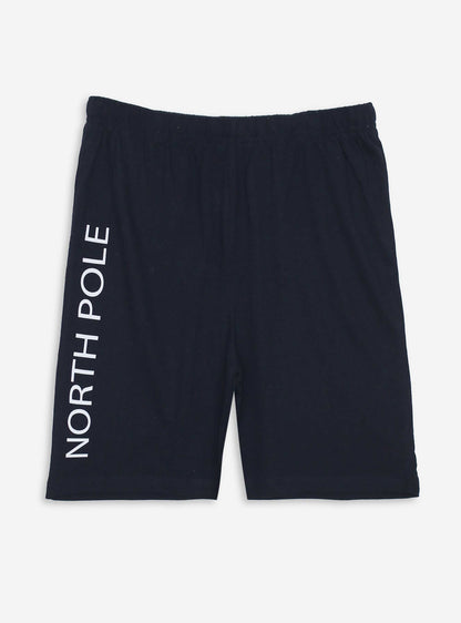 Mens Shorty Set Grey-Navy