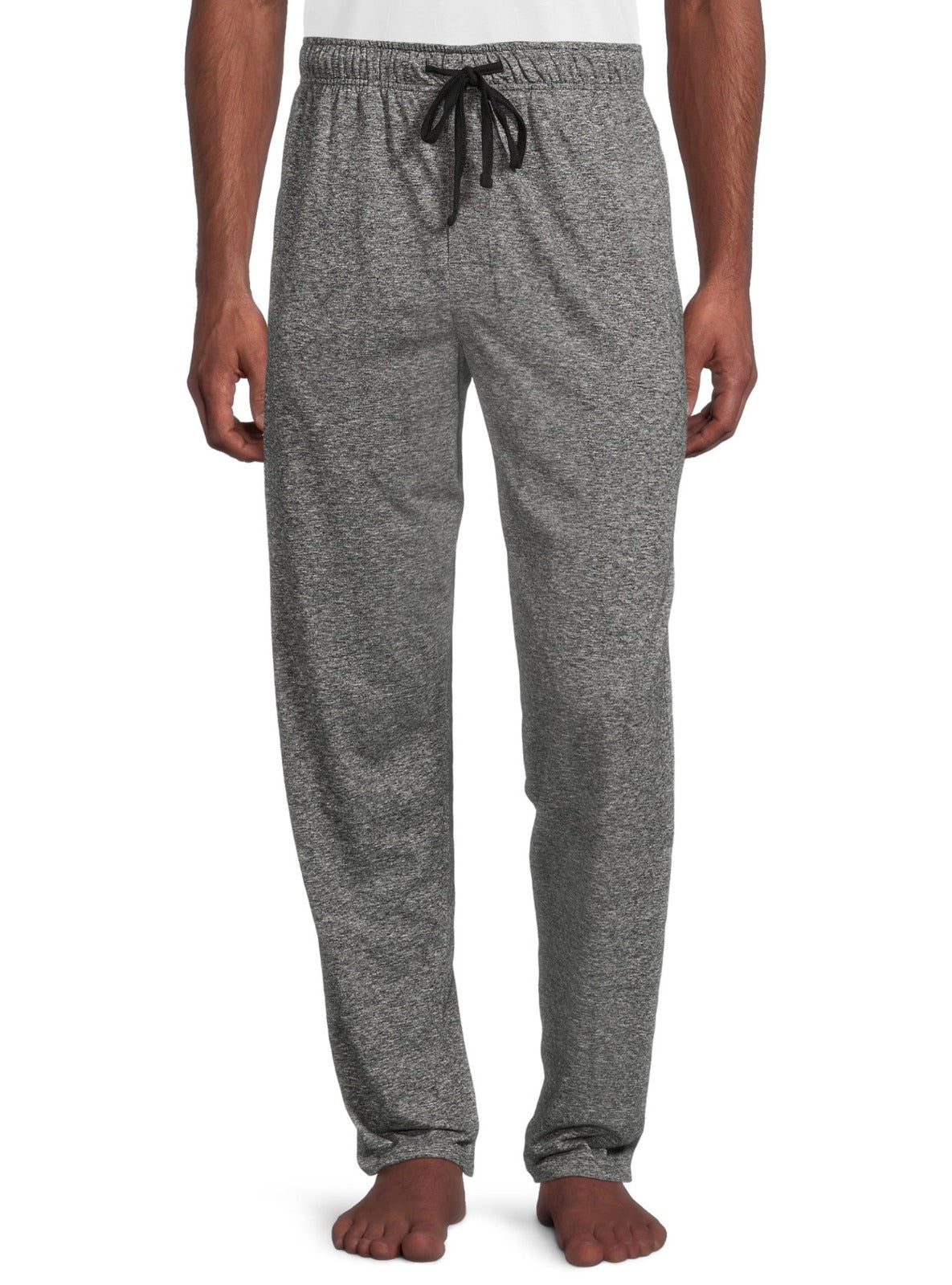 Mens Grey Melange Pant