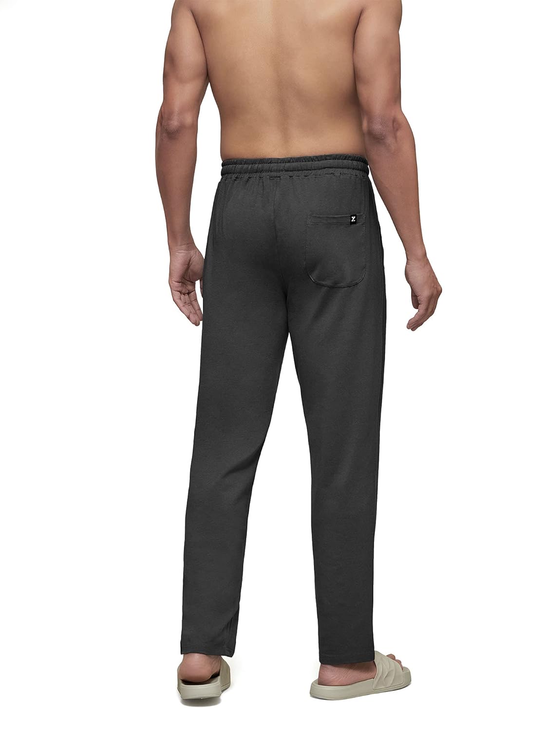 Mens Cotton Modal Grey Track Pant