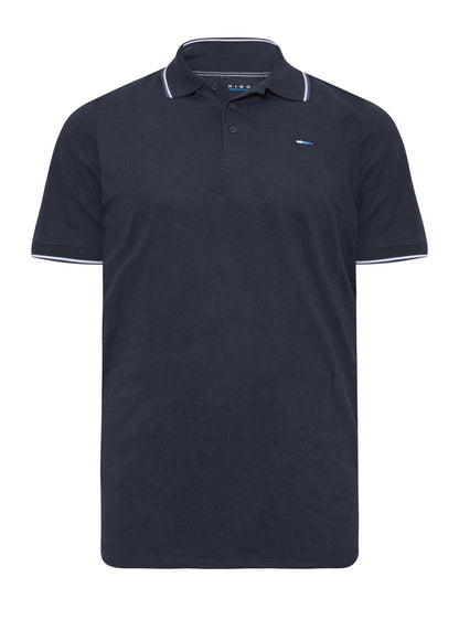 Mens Short Sleeve Black Polo