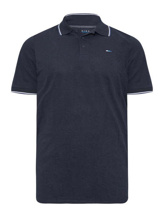 Mens Short Sleeve Black Polo