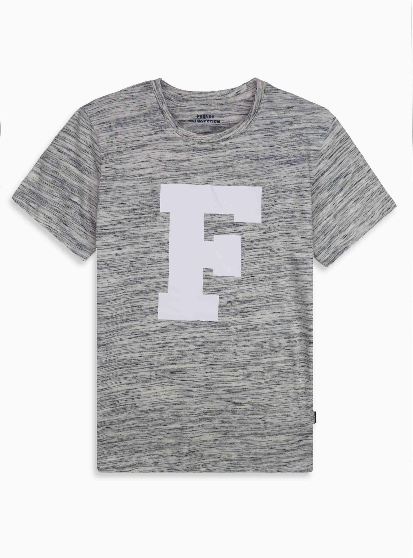 Mens Grey Grindled T Shirt