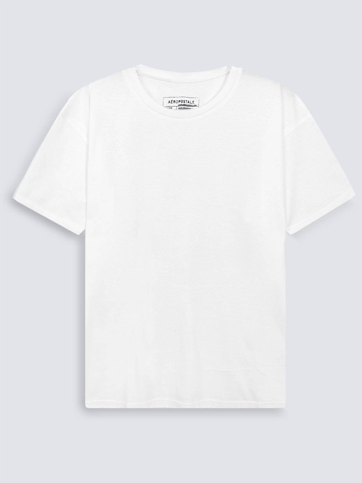 Mens 3 Pc Pack Crew Neck White Undershirts