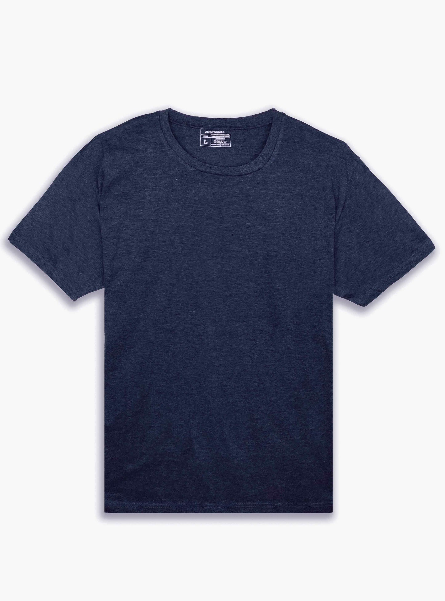 Mens Crew Neck Undershirt Navy